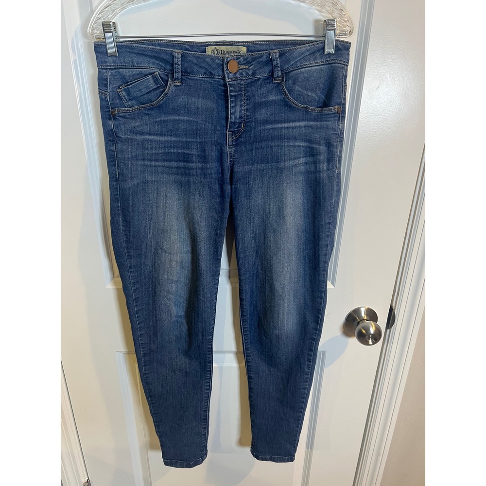 Democracy Womens Skimmer Jeans Freedom Ankle Skimmer Blue Size‎ 6